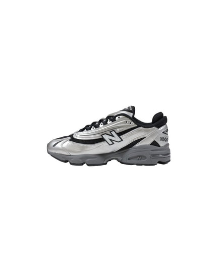 New Balance Silver Synthetic Athletic Sneakers
