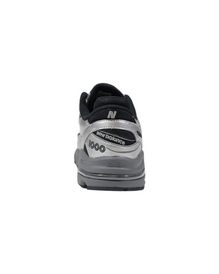 New Balance Silver Synthetic Athletic Sneakers