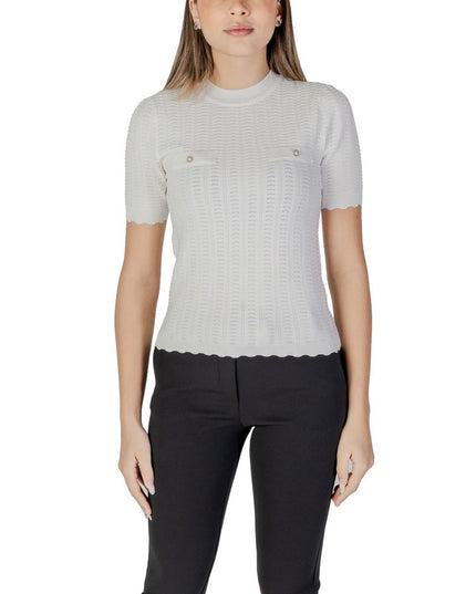 Morgan De Toi White Recycled Polyester Shirt