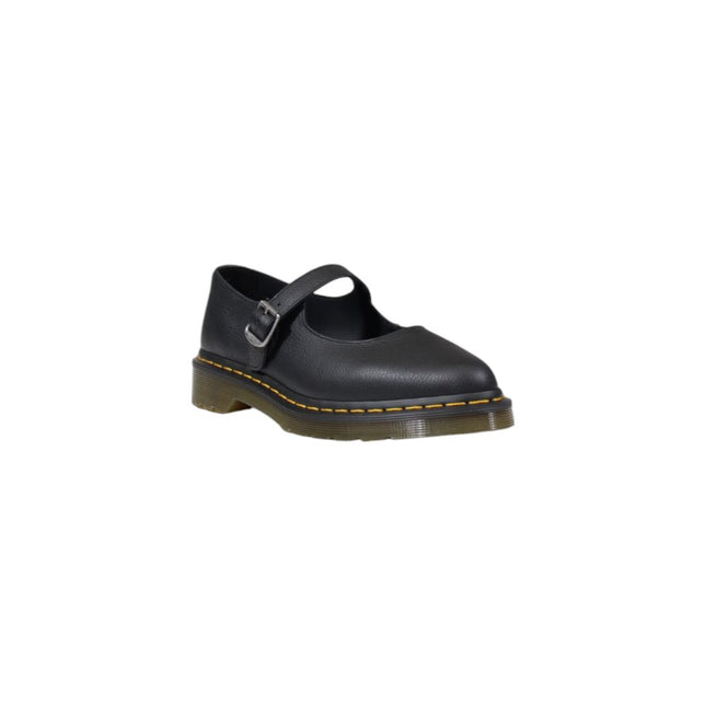 Dr. Martens Black Leather Platform Pumps