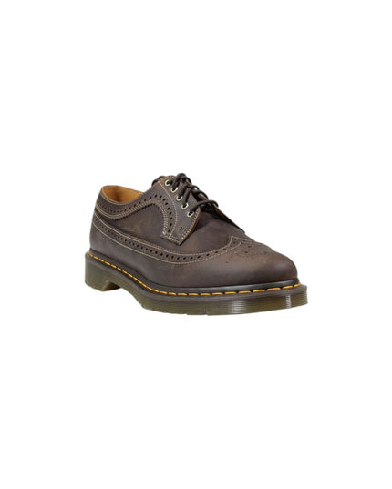 Dr. Martens Brown Leather Oxfords And Derby
