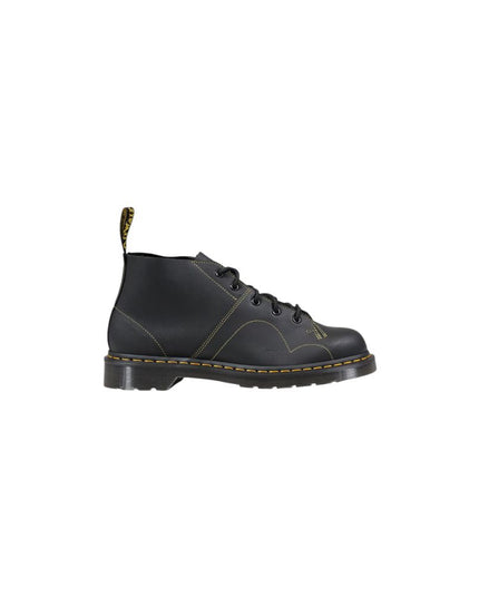 Dr. Martens Black Leather Lace-Up Boots
