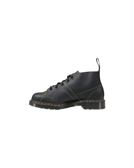 Dr. Martens Black Leather Lace-Up Boots