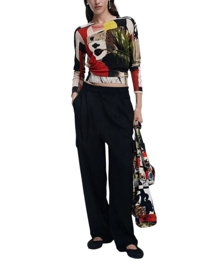 Desigual Green Viscose Sportswear