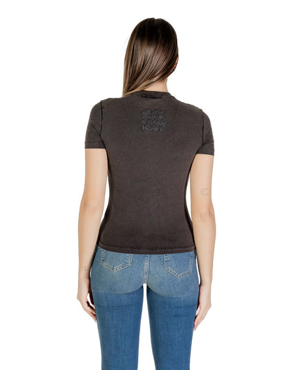 Desigual Black Cotton T-Shirt