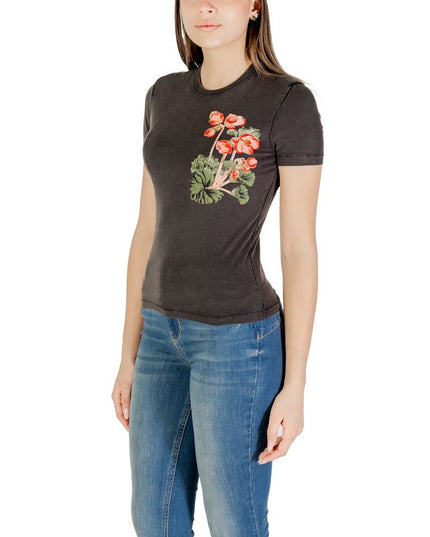 Desigual Black Cotton T-Shirt