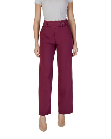 Street One Purple Viscose Casual Pants