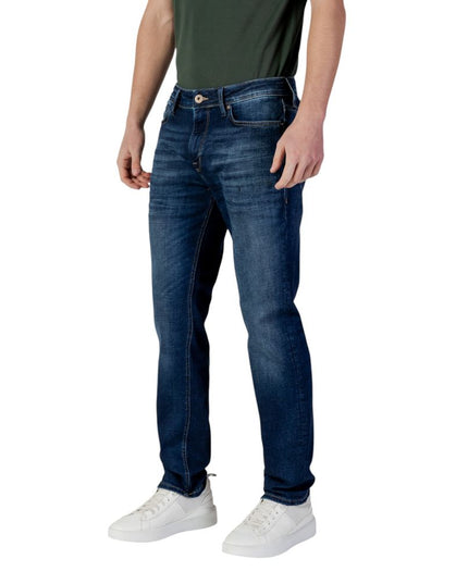 Jack Jones Blue Organic Cotton Relaxed Fit Jean