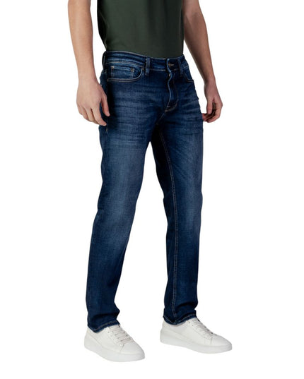 Jack Jones Blue Organic Cotton Relaxed Fit Jean