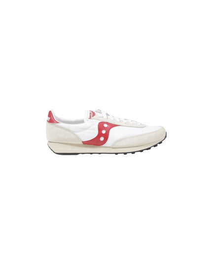 Saucony White Leather Athletic Sneakers