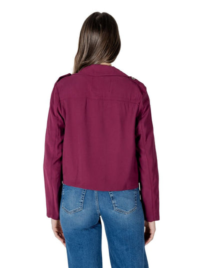 Street One Purple Viscose Parka