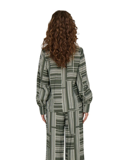 Jacqueline De Yong Green Viscose Blouse