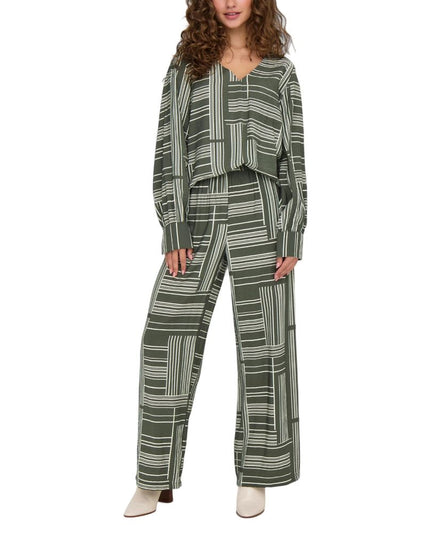 Jacqueline De Yong Green Viscose Blouse