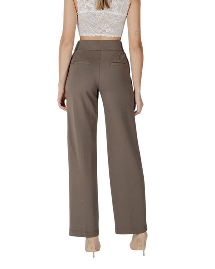 Street One Brown Viscose Pant