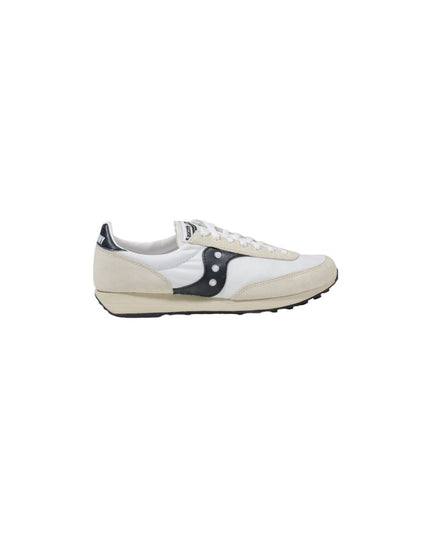 Saucony Black And White Leather Athletic Sneakers