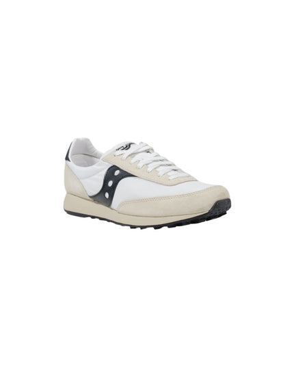 Saucony Black And White Leather Athletic Sneakers