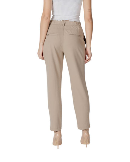 Street One Beige Viscose Pant