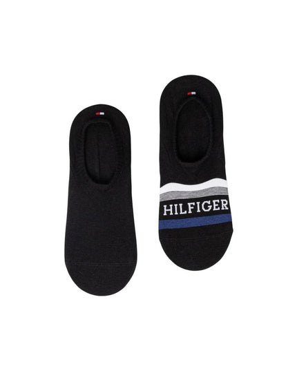 Tommy Hilfiger Black Cotton Sock