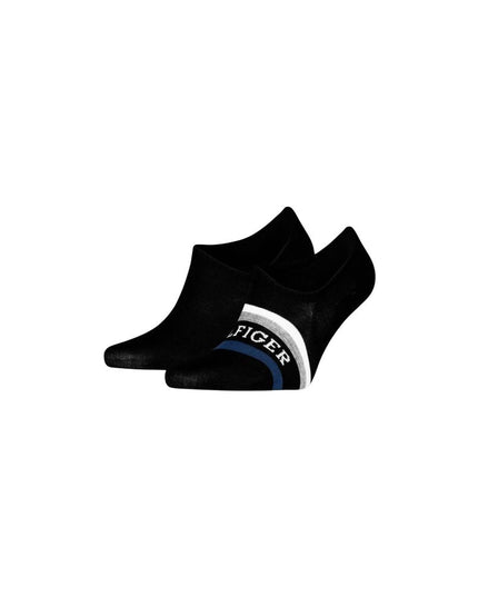 Tommy Hilfiger Black Cotton Sock