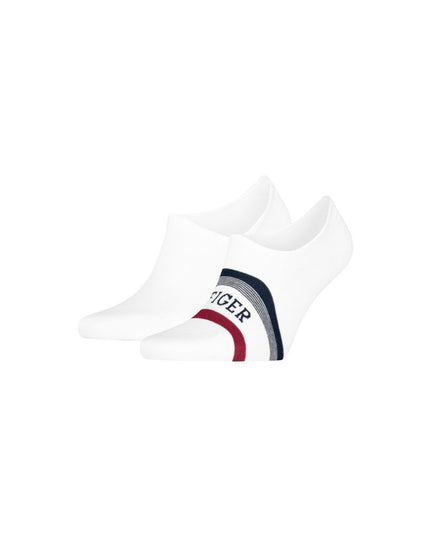 Tommy Hilfiger White Cotton Sock