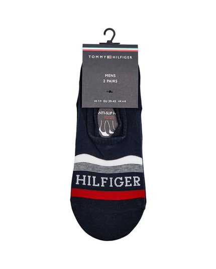 Tommy Hilfiger Blue Cotton Sock