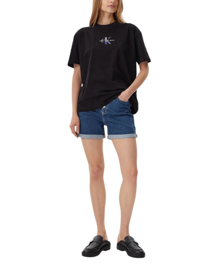 Calvin Klein Jeans Blue Cotton Shorts