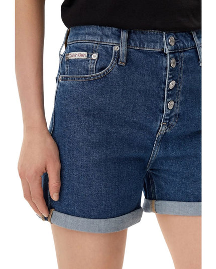 Calvin Klein Jeans Blue Cotton Shorts