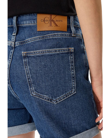 Calvin Klein Jeans Blue Cotton Shorts