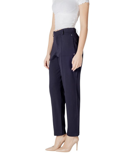 Street One Blue Viscose Pant