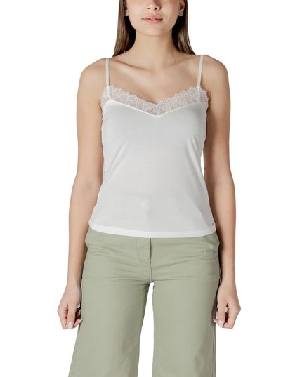 Morgan De Toi White Modal Tank Top