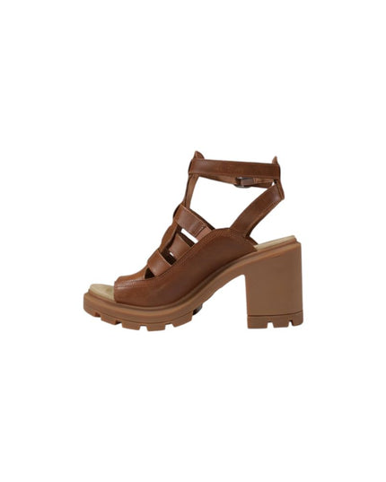 Timberland Beige Leather Strap-On Sandals