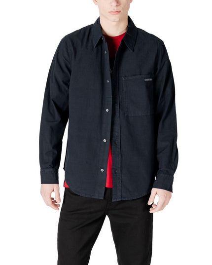 Calvin Klein Jeans Black Cotton Shirt