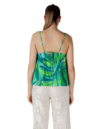 Only Green Viscose Tank Top
