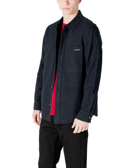 Calvin Klein Jeans Black Cotton Shirt