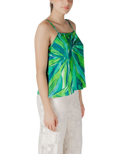 Only Green Viscose Tank Top