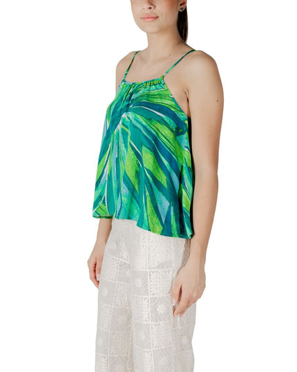 Only Green Viscose Tank Top