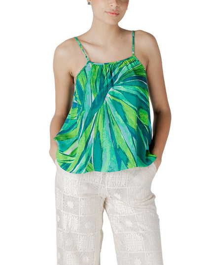 Only Green Viscose Tank Top