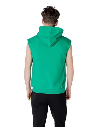 Icon Green Cotton Hoodie