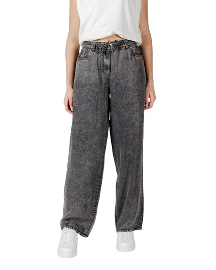 Only Black Lyocell Casual Pants