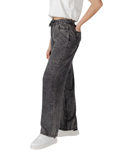 Only Black Lyocell Casual Pants
