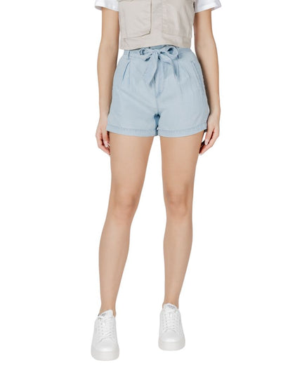 Only Light Blue Lyocell Shorts