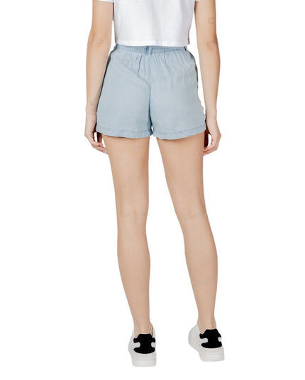 Only Light Blue Lyocell Shorts