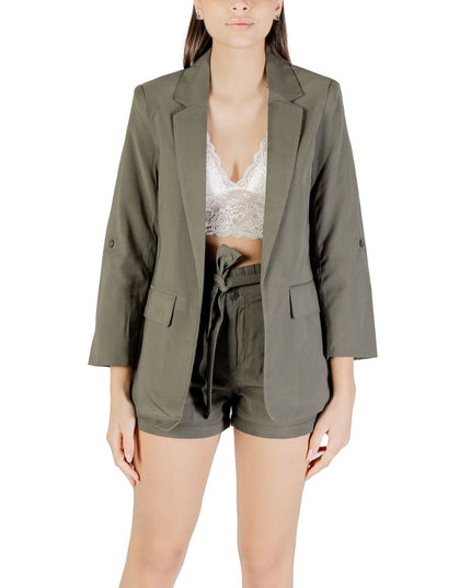 Only Green Viscose Blazer