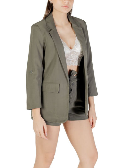 Only Green Viscose Blazer