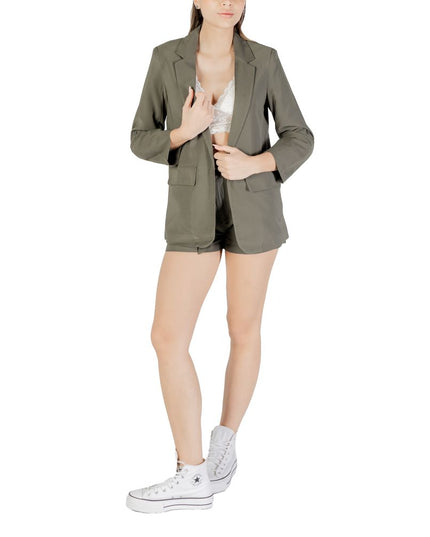Only Green Viscose Blazer