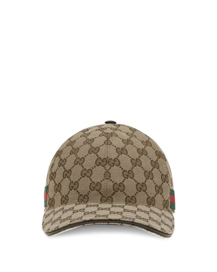 Gucci Beige Cotton Cap (Baseball Hat)