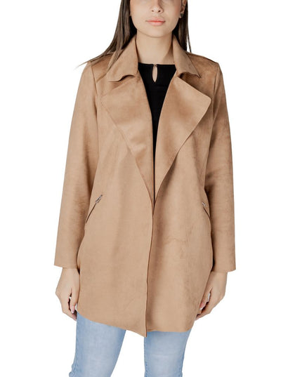 Street One Beige Polyester Trench Coat