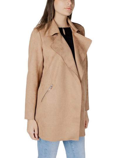 Street One Beige Polyester Trench Coat
