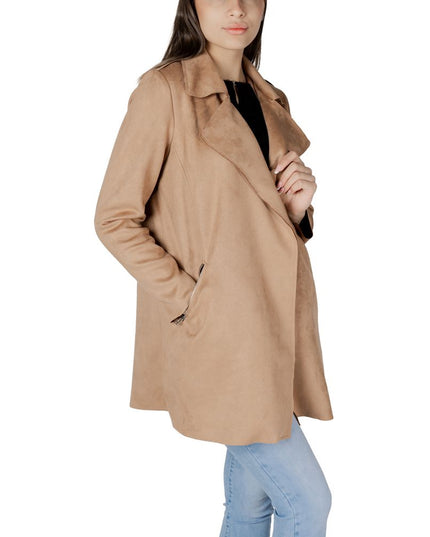 Street One Beige Polyester Trench Coat
