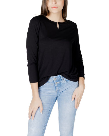 Street One Black Viscose Long Sleeve